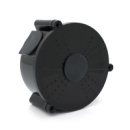 Монтажна коробка для камер UMK D-130, IP65, захист від ультрафіолету, (130х50мм) чорна, пластик