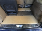 Коврик багажника (EVA, бежевый) для Volkswagen Sharan 1995-2010 гг