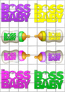 Цукрові картинки Бос Молокосос, Baby Boss