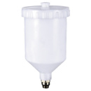 Бачок для краскопульта (наружная резьба) 600 мл AUARITA PC-600GPB