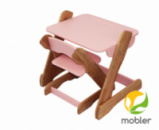 Столик и стульчик розовый