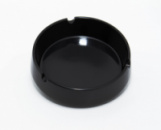 Пепельница круглая открытая 90 x 26 мм черная