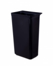 Ящик для сбора мусора к сервисной тележке One Chef (черный пластик) (335 × 231 × 445 мм)