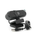 Вебкамера с микрофоном A03, 2K 30fps, пласт. корпус, Black, BOX