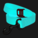 Повідець для собак водостійкий WAUDOG Waterproof, світиться в темряві, L-XXL, Ш 25мм, Д 305 см