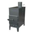 Печь-буржуйка BP/6-ВС отопительная 4мм с ребрами жесткости