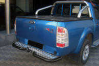 Задние углы AK003 Черные (2 шт., Нерж. сталь) для Ford Ranger 2007-2011 гг
