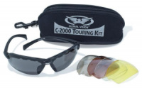 Очки защитные со сменными линзами Global Vision C-2000 Touring Kit