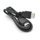 Кабель Merlion HDMI-HDMI HIGH SPEED Premium 1m, v1.4, OD-7.5mm, круглый Black, коннектор Black, (Пакет), Q350