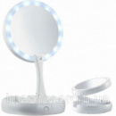 Зеркало для макияжа с LED подсветкой My Foldaway Mirror
