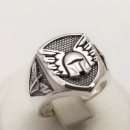 Перстень «46 ОАеМБр ДШВ» (срібло)