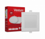 Светильник LED врезной квадратный Vestum 3W 4000K 220V