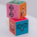 Кубики з емоціями 2 шт в наборі