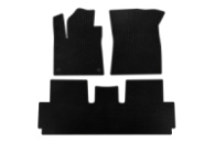 Коврики EVA (для Grand, 2 ряда, Черный) для Citroen C-4 Picasso 2013-2022 гг