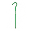 Колки с крючком алюминиевые Naturehike NH15A008-I, 16 см, зеленый (8 шт)