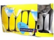 Набор бокалов для мартини LUMINARC Domino 150 мл 6 шт