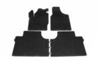 Резиновые коврики Polytep (4 шт, резина) для Seat Alhambra 1996-2010 гг