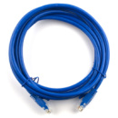 Патч-корд литой RITAR, CCA, UTP, RJ45, Cat.5e, 7m, синий Q250