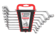Набор накидных ключей Intertool 8шт (6-22мм) (HT-1102)