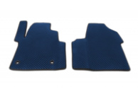 Полиуретановые коврики (2 шт, EVA, синие) 1-20241 для Peugeot Traveller 2017-2024 гг