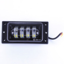 Додаткові фари LED - ВАЗ 2110-15 60W (4*15W) Лінза,Рамка,регул. нахилу 174 * 84 * 46мм IP68 (1 шт)