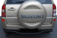 Задняя защита AK005-1 Черный (нерж. сталь) для Suzuki Grand Vitara 2005-2017 гг