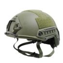 Шлем FAST BULLETPROOF Helmet Kevlar класс IIIA (хаки, размер M, XL)