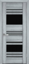 Двері Ніца з чорним склом