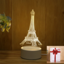 3D світильник-нічник «Ейфелева вежа» 3D Creative