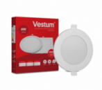 Светильник LED врезной круглый Vestum 6W 4000K 220V
