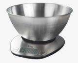 Електронні металеві кухонні ваги із чашею Zilan ZLN2960, silver