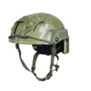 Шлем FAST Future Assault Shell Helmet NIJ IIIA мультикам с улучшенными вставками