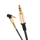 AUX кабель Hoco UPA02 Jack 3.5 to Jack 3.5 1m черный