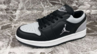 Кроссовки мужские Nike Air Jordan,натуральная кожа,черные