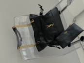 Сумка Saint Laurent Jamie in Leather чорний