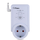GSM розетка з датчиком температури c дистанційним управлінням через СМС Waytronic iTimer (русифікована версія)