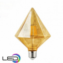 Лампа Эдисона Filament led RUSTIC PYRAMID-6