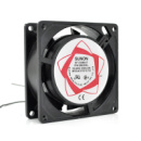 Кулер для охлаждения серверных БП SUNON 8025 DC sleeve fan 2pin под пайку - 80*80*25мм, 220V, 2600об/мин