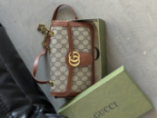 Сумка Gucci Marmont коричневий
