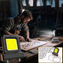 Светодиодный фонарик универсальный 18-20-21V аккумулятор Makita Bosch Dewalt Einchell Milwaukee Lidl Parkside Днепро-М Procraft
