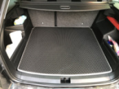 Коврик багажника (HB, EVA, черный) для Skoda Fabia 2014-2021 гг