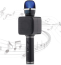 Бездротовий Bluetooth мікрофон караоке NBZ Magic Karaoke YS-68 LED 2 динаміка з мембраною низьких частот