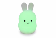 Детский ночник-игрушка Click «Hічні звірятка» Зайчик 14 см