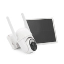 3 Мп 4G поворотная уличная PTZ видеокамера Voltronic, AI, Audio, Mic, PIR, Solar Panel 6W, SD, Battery 10400mA, UBox IPPTZ14325 2.8mm, 360°,IP67