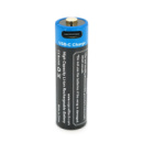 Аккумулятор 14500 Li-Ion Vapcell P1422A, 2250mAh, 1.5V AA 3.4Wh, USB type-c