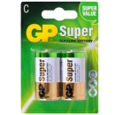 Батарейка GP SUPER ALKALINE 1.5V 14A-U2 лужна, LR14, С (4891199000010)