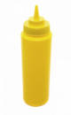 Бутылка для соусов с мерной шкалой 710 мл. желтая