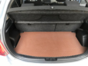 Коврик багажника (EVA, кирпичный) для Toyota Yaris 2010-2020 гг