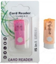 Картридер T-Flash/Micro SD Micro Card Reader розсувний з ієрогліфами