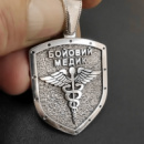 ​Кулон «Бойовий Медик» (срібло)